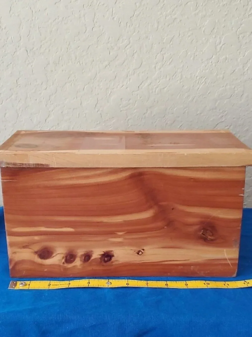Vintage Wooden Miniature Dresser Jewelry Box - 3 Drawer Trinket Chest Organizer
